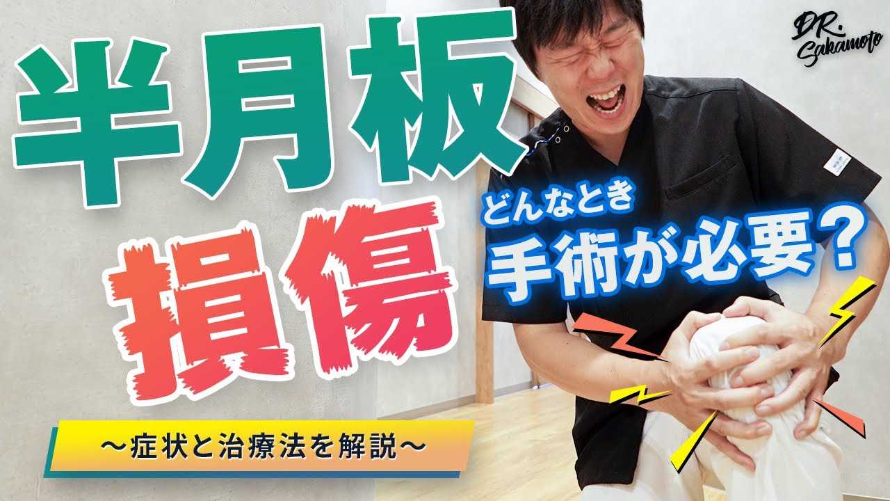 半月板損傷の症状と治療法を動画で解説 手術が必要になるのはどんなとき 再生医療 リペアセルクリニック東京院