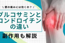 グルコサミンとコンドロイチンの違いは何？膝の痛みに効くのか医師が解説