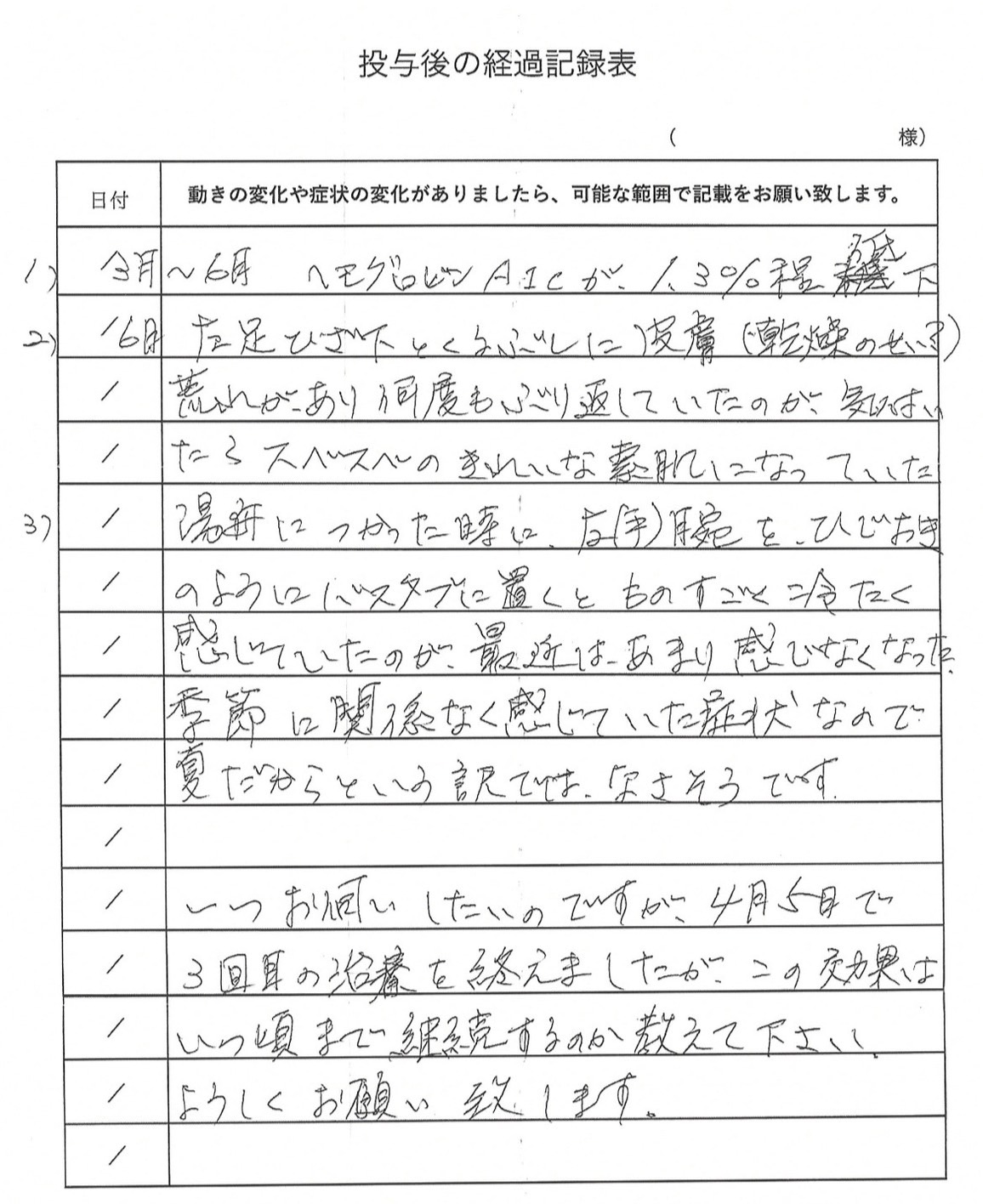 脳梗塞後遺症が改善