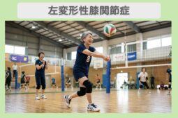 左変形性膝関節症 70代女性