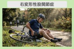 右変形性股関節症 60代男性