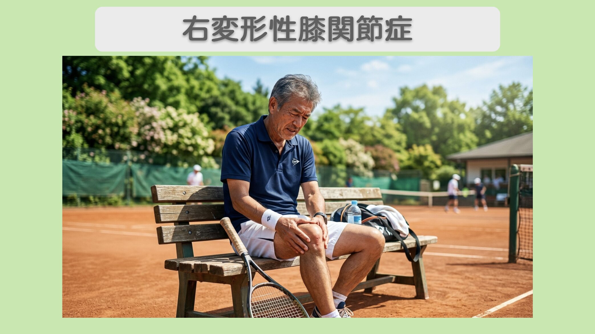 右変形性膝関節症