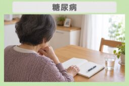 糖尿病:健康管理を考える60代女性のイメージ(AI生成・患者本人ではありません)
